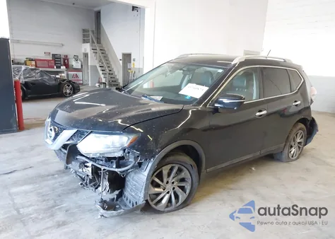 2014 Nissan Rogue Sl z USA, uszkodzony, nr VIN 5N1AT2MV2EC836696